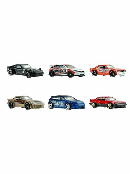 HotWheels Japanese Culture 6 Pack