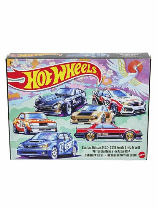 HotWheels Japanese Culture 6 Pack