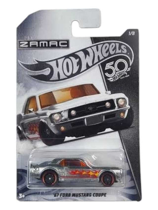 Exclusive Hotwheels zamac '67 Ford Mustang Coupe