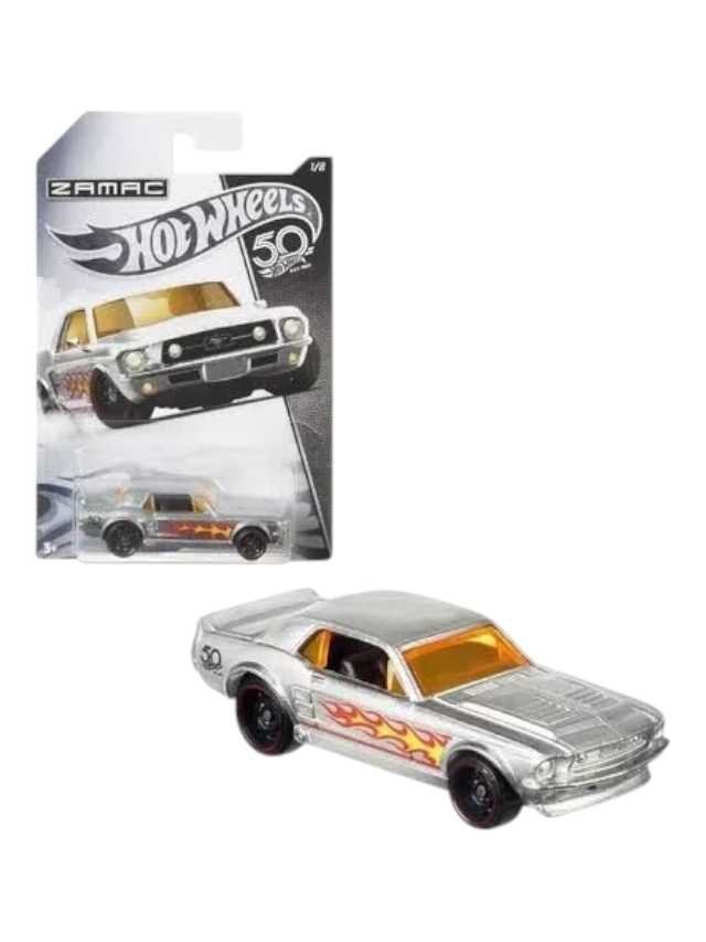 Exclusive Hotwheels zamac '67 Ford Mustang Coupe