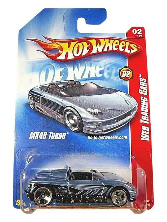 Exclusive Hotwheels Web Trading cars Mx48 Turbo