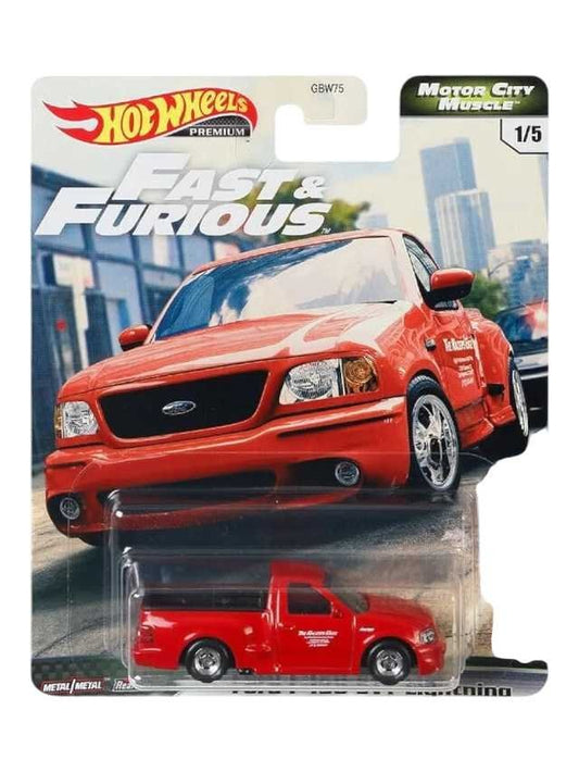 Hot Wheels Premium 
Fast and Furious 
Ford F-150 SVT Lightning