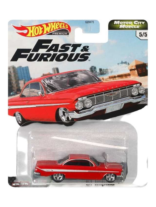 Hot Wheels Premium 
Fast and Furious 
61 Impala