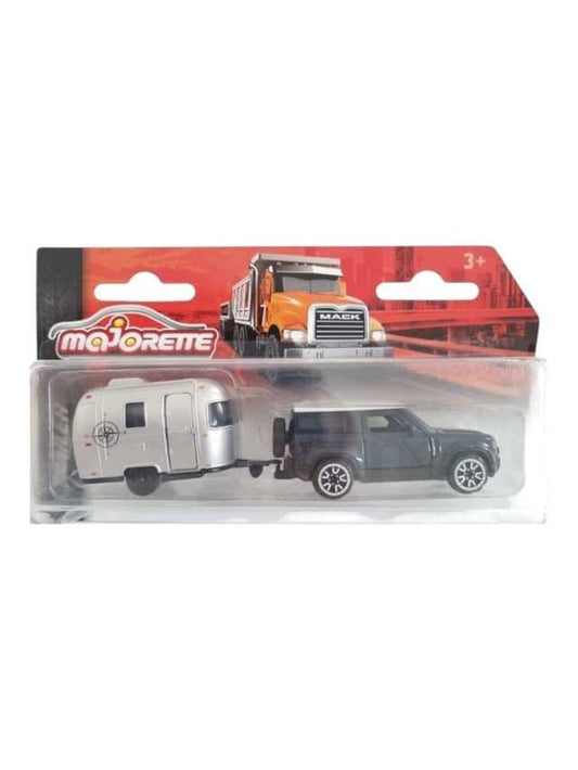 Majorette Trailer 
Air Stream 16 &amp; Land Rover Defender 90