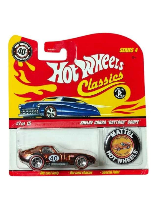 Exclusive Hotwheels Classic Shelby cobra Daytona coupe