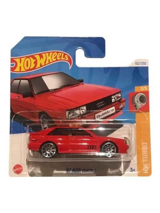 Hot Wheels 87 Audi Quattro 
 (Short Card)