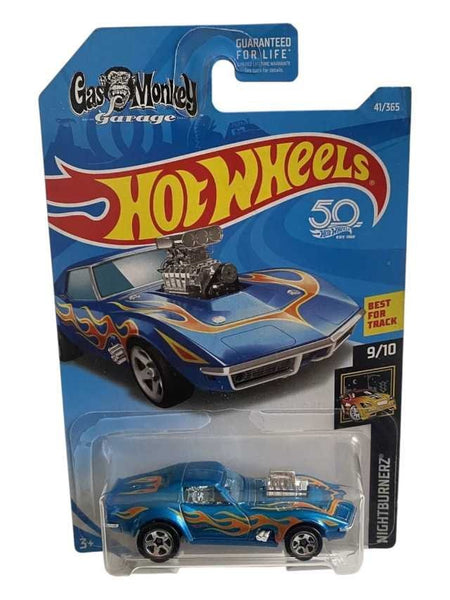 Hotwheels '68 Corvette -Gas Monkey Garage imported mainline 1:64