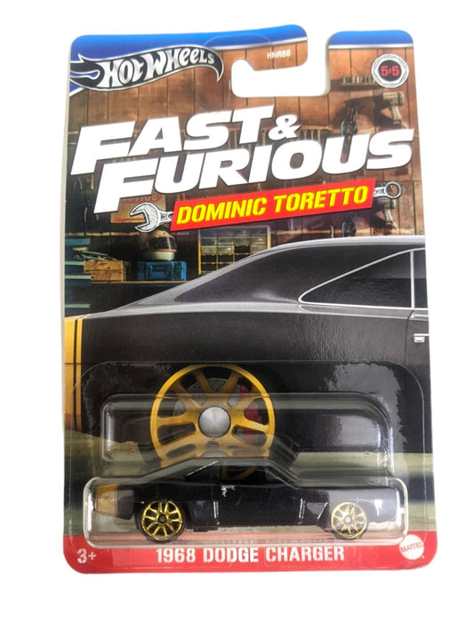 Hotwheels fast and furious 1968 dodge charger Dominic toretto