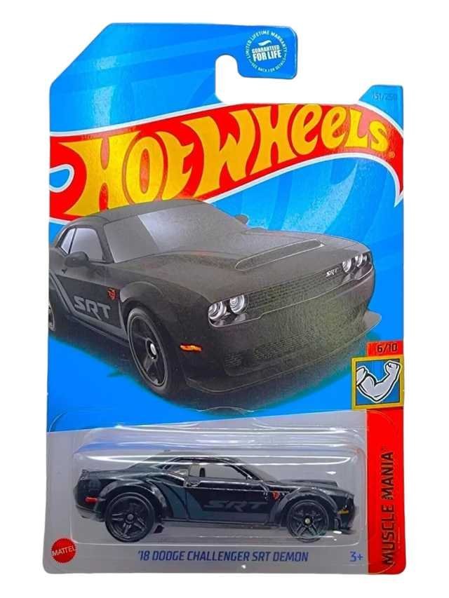 Hotwheels '18 Dodge Challenger srt Demon