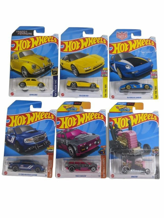 EXCLUSIVE Hot Wheels indian Car Mainlines (179 Each) as set of six