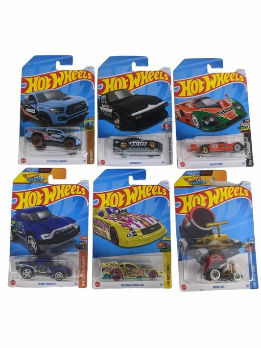 EXCLUSIVE Hot Wheels indian Car Mainlines (179 Each) as set of six