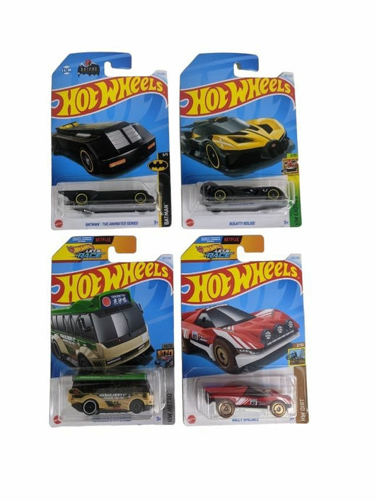 EXCLUSIVE Hot Wheels indian Car Mainlines (179 Each) as set of 4