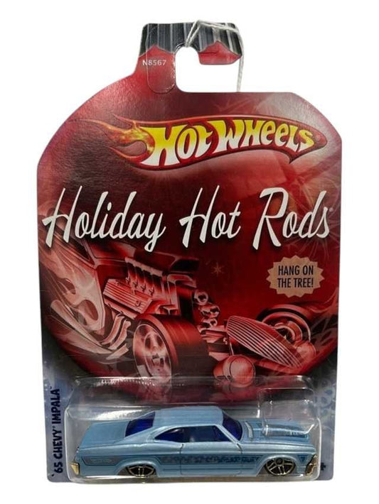 Exclusive Hotwheels Holiday Hotrods Rods 65 chevy impala