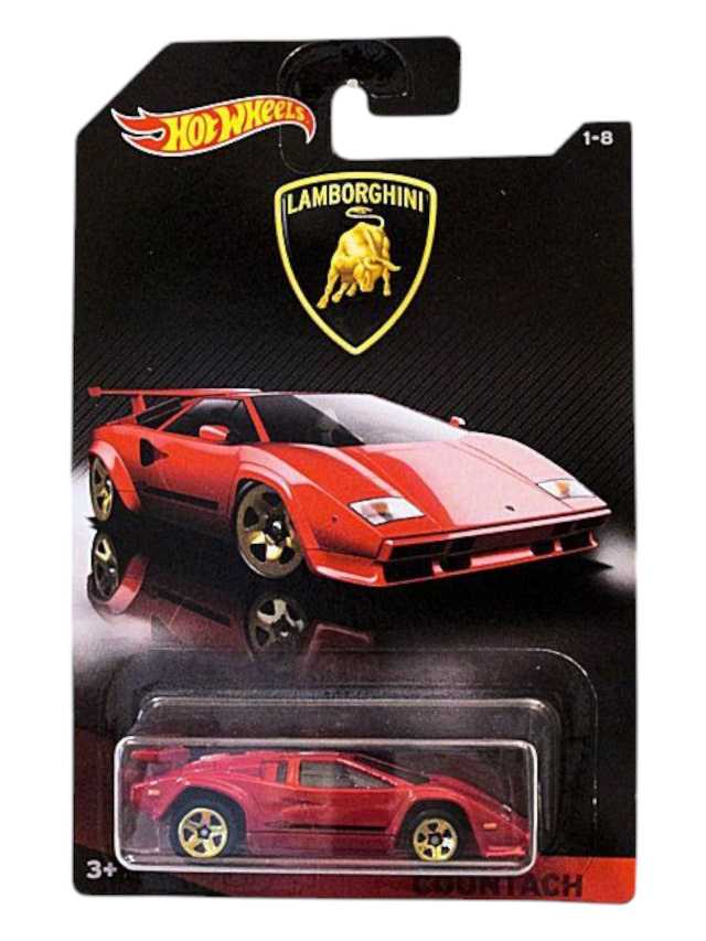 Hot Wheels Imported Lamborghini Countach Mainline 1/64