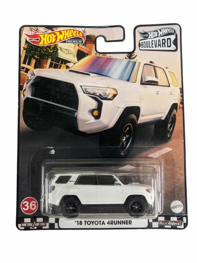 hotwheels 18 Toyota 4runner(blister damage)