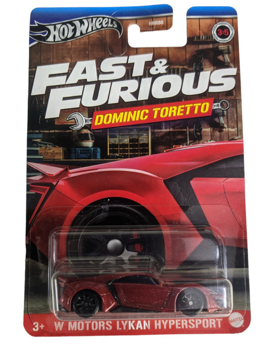 Hotwheels w motors lykan hyperstpot