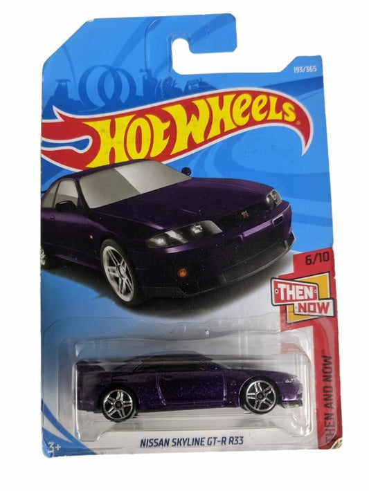 Hotwheels Nissan Skyline GTR r 33