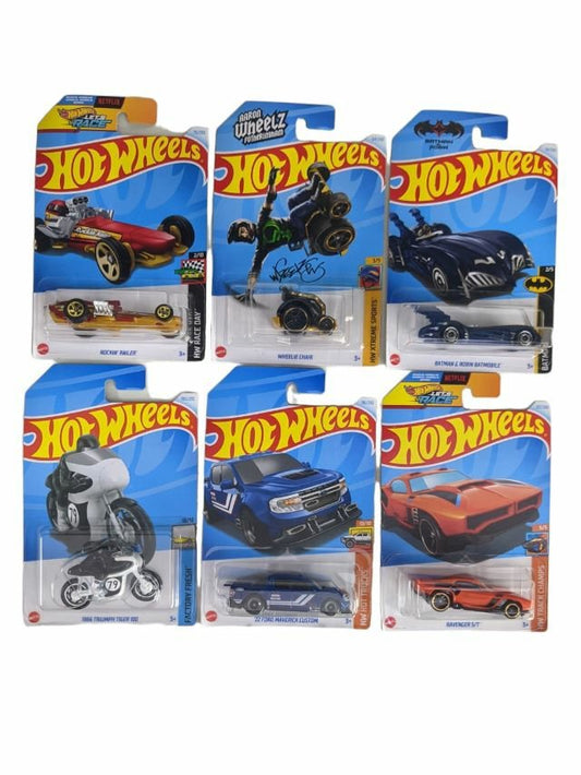 EXCLUSIVE Hot Wheels indian Car Mainlines (179 Each) as set of six