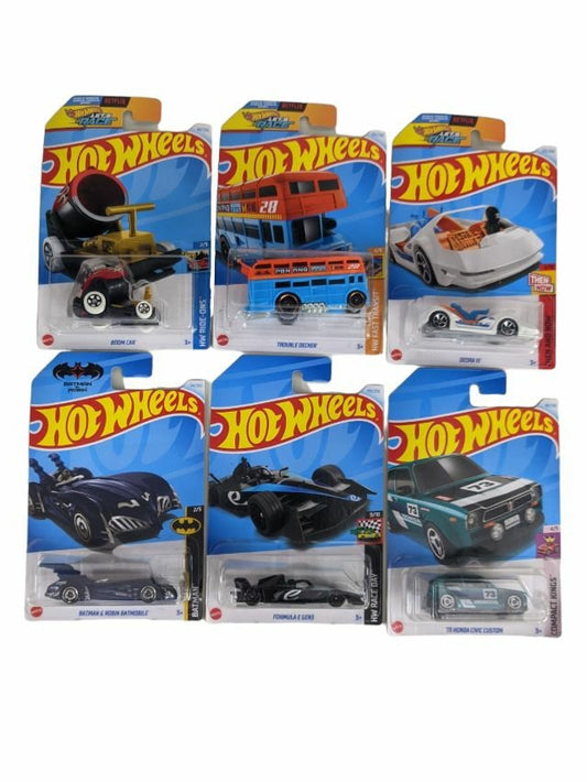 EXCLUSIVE Hot Wheels indian Car Mainlines (179 Each) as set of six