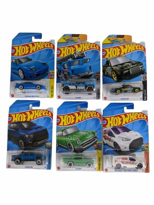 EXCLUSIVE Hot Wheels indian Car Mainlines (179 Each) as set of six