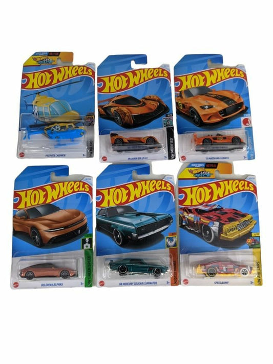 EXCLUSIVE Hot Wheels indian Car Mainlines (179 Each) as set of six