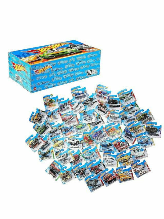 hotwheels 50 Car Box(Includes 50 short cards)
