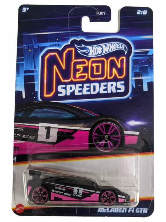 Hotwheels neon speeders McLaren f1 GTR