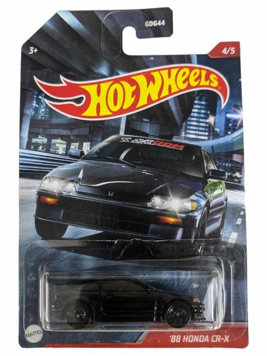 Hotwheels 88 Honda cr-x Imported Card Art Mainline 1:64 Scale