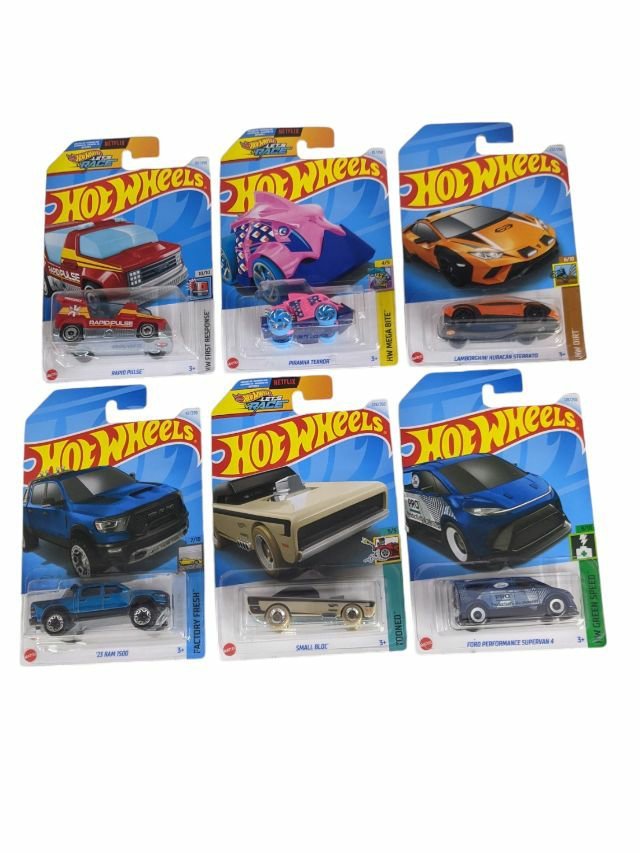 EXCLUSIVE Hot Wheels indian Car Mainlines (179 Each) as set of six nd 10