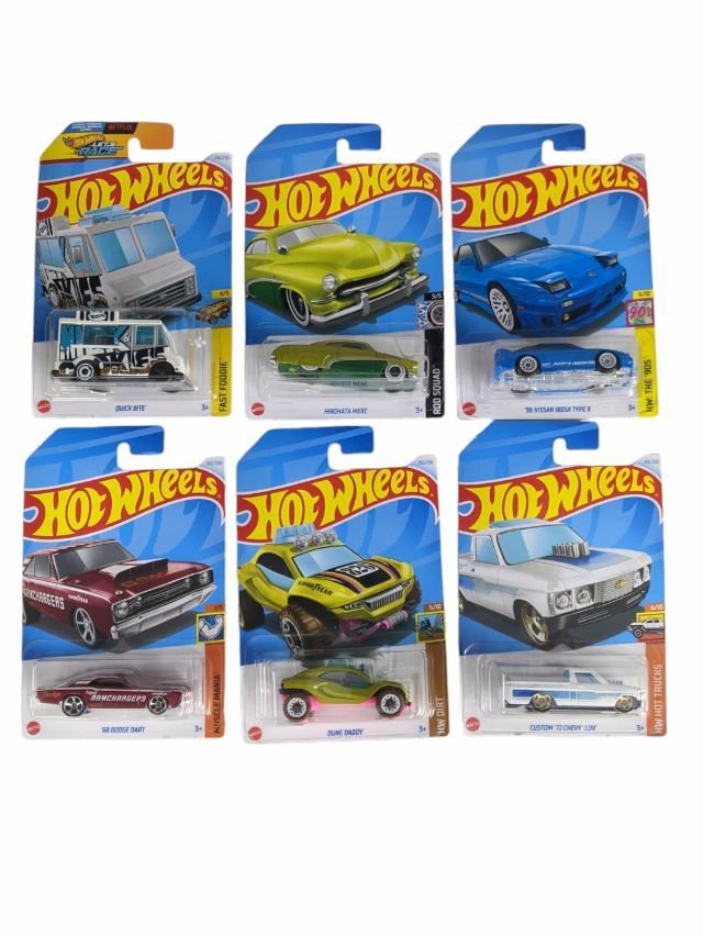 EXCLUSIVE Hot Wheels indian Car Mainlines (179 Each) as set of six ne 10