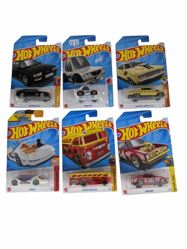 EXCLUSIVE Hot Wheels indian Car Mainlines (179 Each) as set of six nc 10