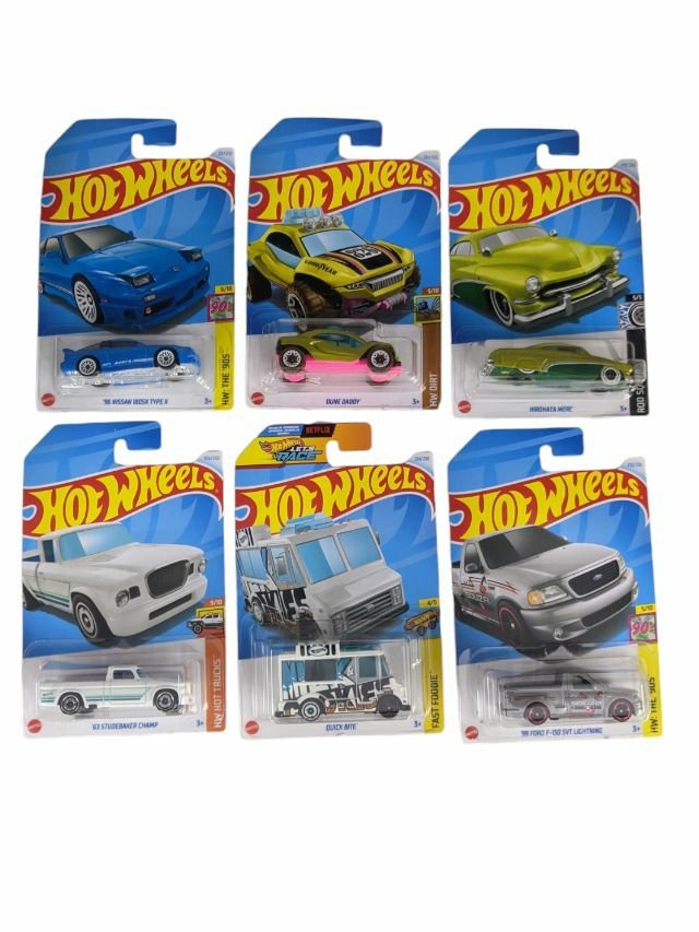 EXCLUSIVE Hot Wheels indian Car Mainlines (179 Each) as set of six nd 10
