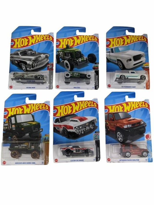EXCLUSIVE Hot Wheels indian Car Mainlines (179 Each) as set of six