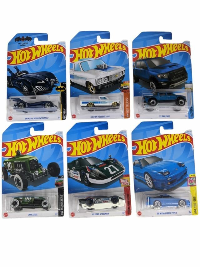 EXCLUSIVE Hot Wheels indian Car Mainlines (179 Each) as set of six nr 10