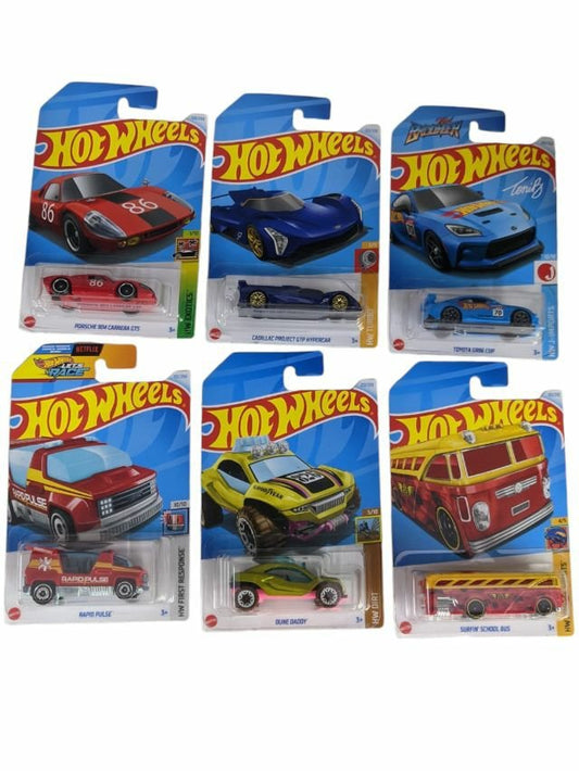 EXCLUSIVE Hot Wheels indian Car Mainlines (179 Each) as set of six