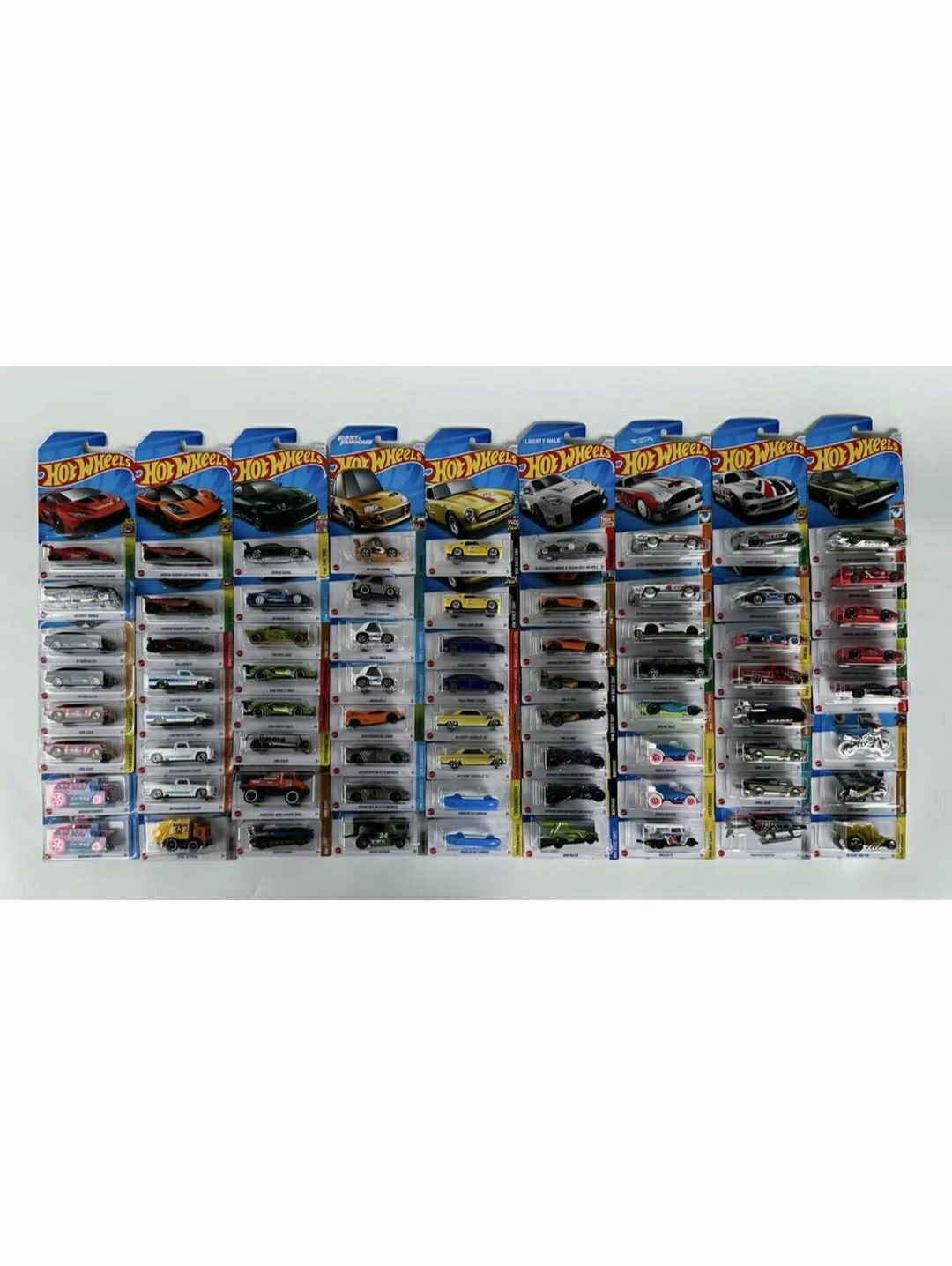 Hotwheels p case 2024 (72 cars)