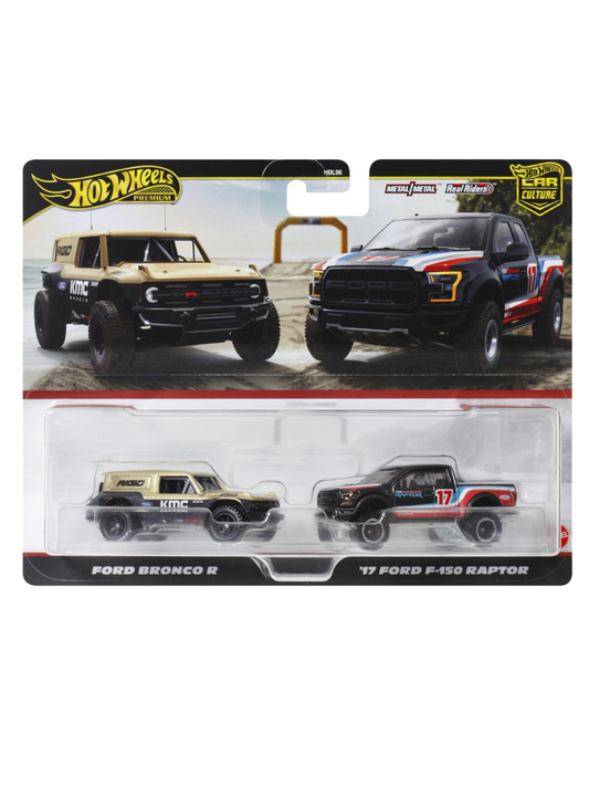 Hotwheels Ford Bronco r 2 pack