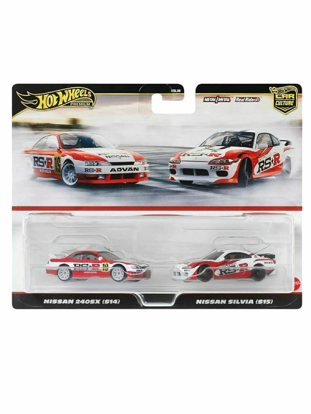 Hotwheels nissan 240sx 2 pack