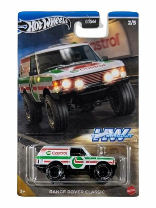 Hotwheels range rover classic blister damage