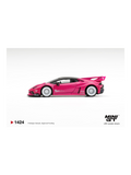 PREORDER MINI GT 1424 LB*WORKS LAMBORGHINI HURACÁN GT RUBY PURPLE  1:64 Scale