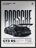 Drift Culture Porsche Wall poster