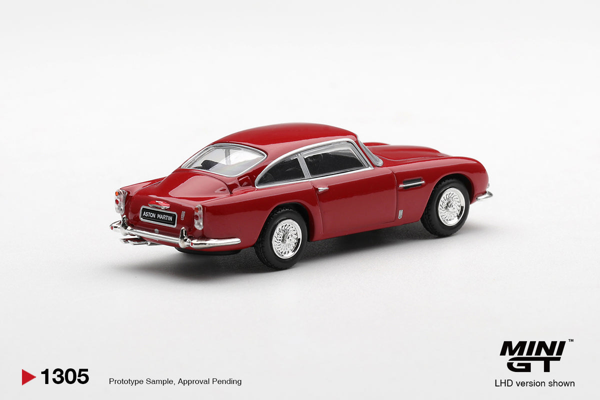 Mini GT-1305 Aston Martin DB5 Fiesta Red 1:64 Scale