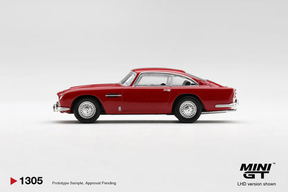 Mini GT-1305 Aston Martin DB5 Fiesta Red 1:64 Scale
