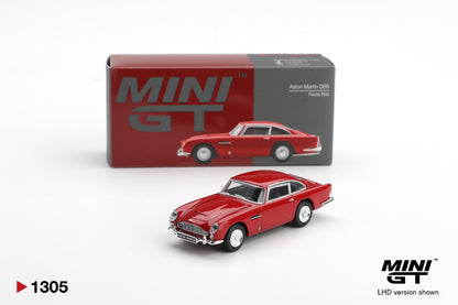Mini GT-1305 Aston Martin DB5 Fiesta Red 1:64 Scale