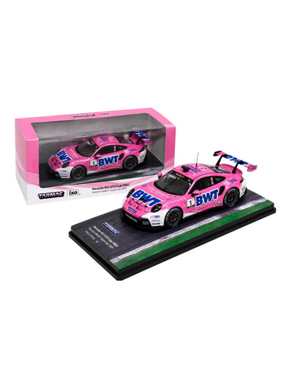 Tarmac Works Hobby 64 ixo Models Porsche 911 GT3 Cup (992) Porsche Mobil 1 Supercup 2024 Diecast Model 1:64 Scale