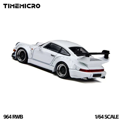 TIMEMICRO "964 RWB" White Diecast Model 1:64 Scale