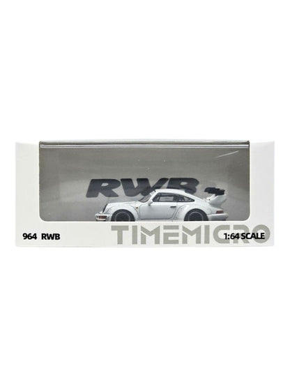 TIMEMICRO "964 RWB" White Diecast Model 1:64 Scale
