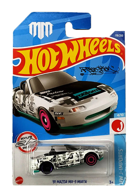 Hotwheels 91 mazda MX 5 Miata