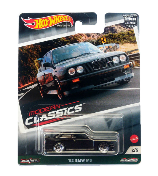 Hotwheels Modern Classics 92 BMW M3 imported premium 1:64 Scale