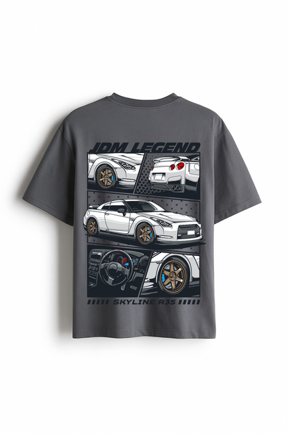 Drift Culture Skyline Edition Oversized Tshirt